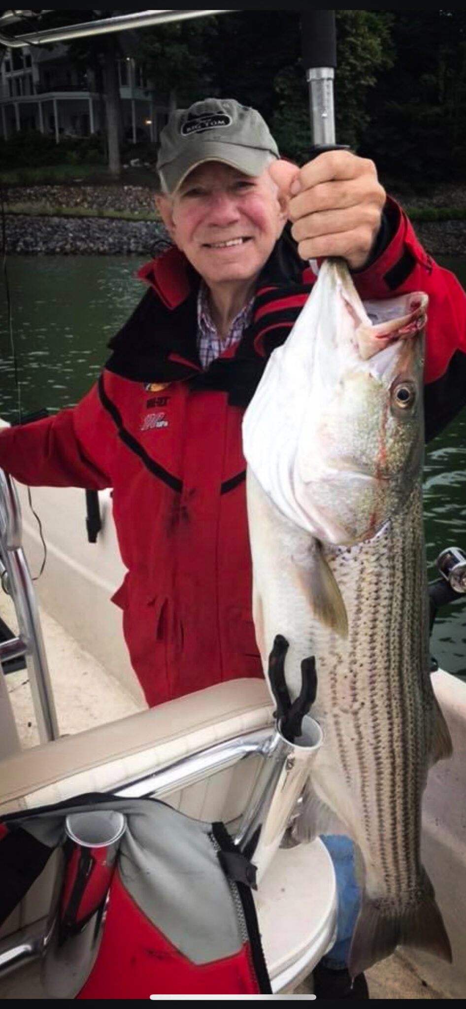 Inspiration Rock Creek Striper Bass Fishing Charter Service at Smith